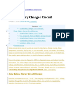 Soalr Charger Theory