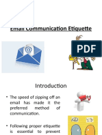 Email Communication Etiquette