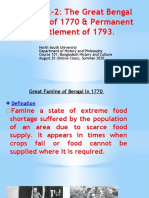 Class 13-Part 2 - 24-The Great Bengal Famine of 1770