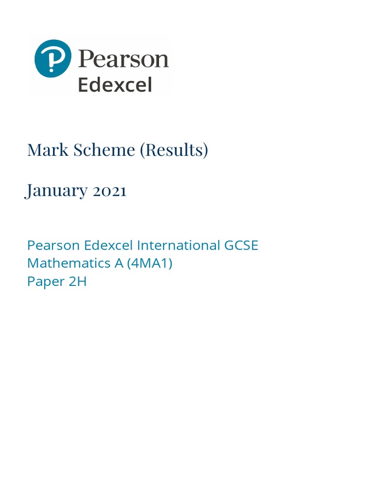 Edexcel IGCSE Mathematics Foundation Grade Boundaries & Index 