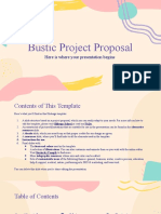 Bustic Project Proposal _ by Slidesgo