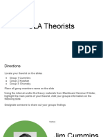 Sla Theorists