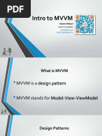 Intro To MVVM: Dareen Alhiyari