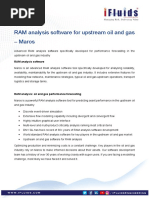 RAM Analysis Software for Upstream Oil and Gas - Maros