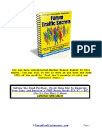 Forum Traffic Secrets