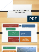 Konsep Wilayah Dan Tata Ruang