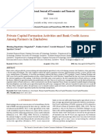 Private Capital Formation and Bank Credit Access