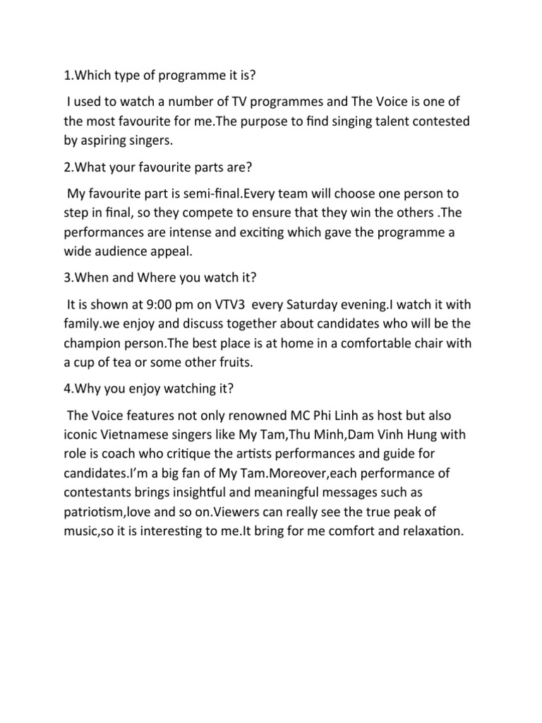 TV Programmes | PDF