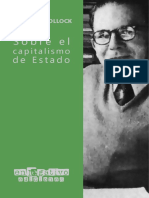 Pollock Sobre El Capitalismo de Estado