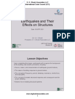 Earthquake Effects On Structures