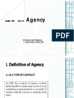 Law On Agency PDF