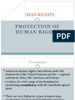 Protection of Human Rights