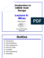 Introduction To Cmos Vlsi Design: Wires