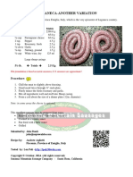 Luganeca-Another Variation: U.S. Ingredient Metric