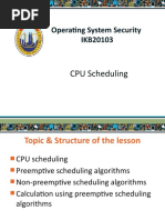 OSS - Lecture 02-2 - CPU Scheduling