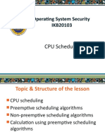 OSS - Lecture 02-2 - CPU Scheduling