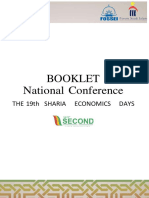 Booklet Sharia Economic Conference - ONLINE - The 19th SECOND