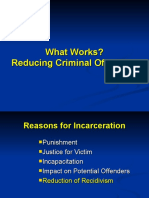 #2 What Works? Reducing Criminal Offending (Dixon, IL 2.15.2011)