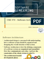 CSE 470 - Software Architecture: BRAC University