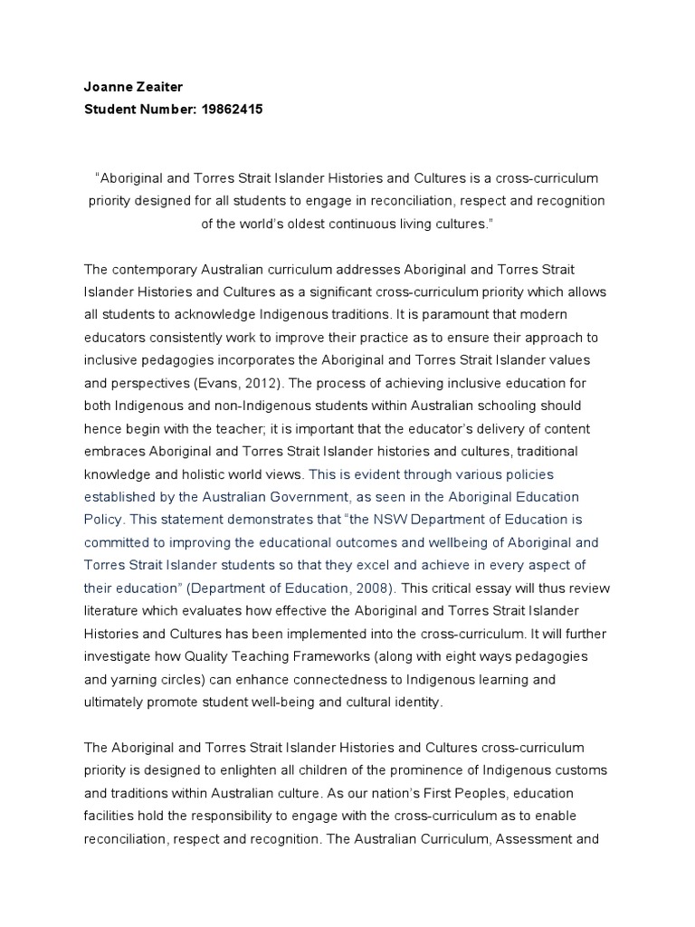 Enhancing Indigenous Education in Australia | PDF | Indigenous ...