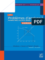 Copie de Problèmes d'Analyse - Tome 1, Nombres Réels, Suites Et Séries