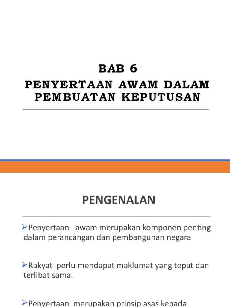 Bab 6 Etika Pentadbir Awam Pdf