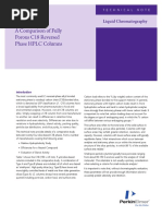 Column Comparison Guide | PDF | High Performance Liquid Chromatography ...