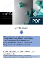 Kemoterapi Mekanisme Antimikroba Dan Resistensi (DRD)