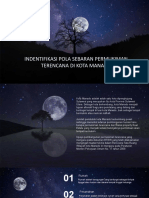 Night Sky Full Moon PowerPoint Templates