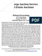 Nelson Excavating Auction