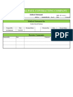 SMS - SF 4.4.6.6.1 Method Statement Glass Partition Installation