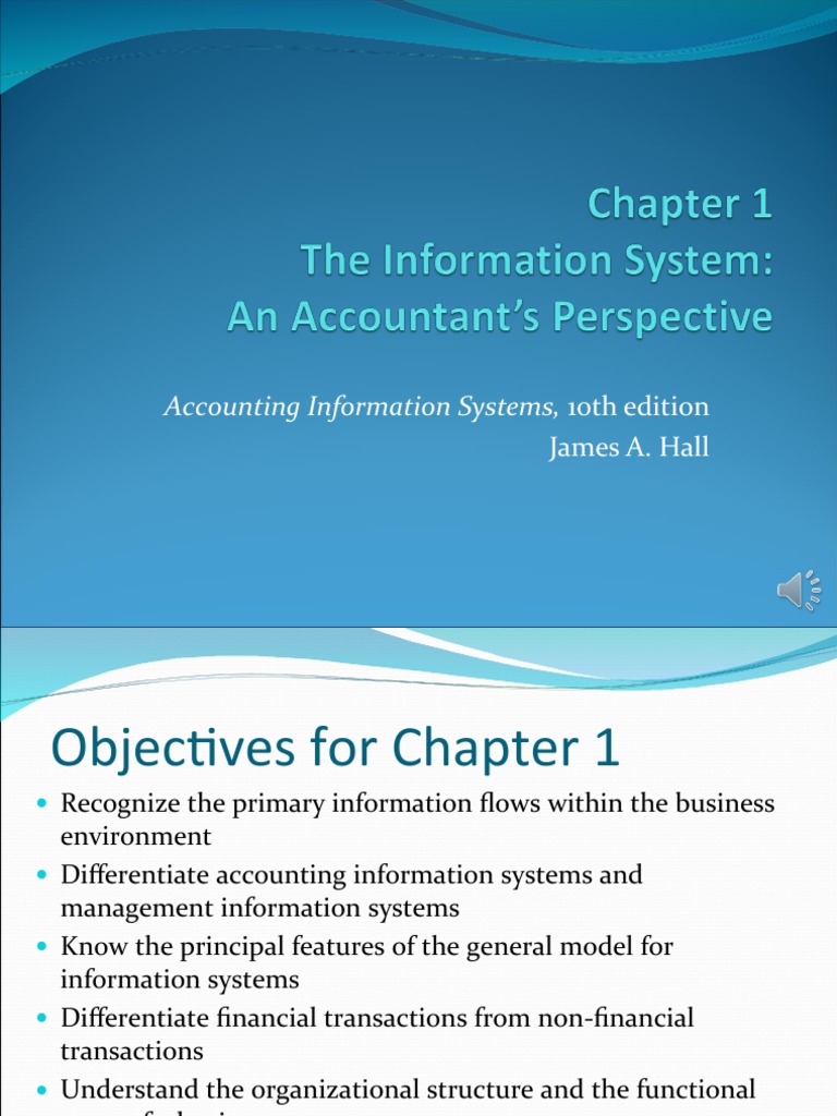 Accounting Information Systems, 10th Edition: James A. Hall | PDF ...