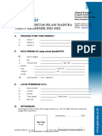 Form - Pendaftaran UIM 2021