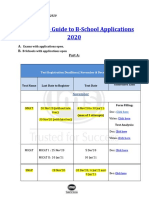 IMS' Ultimate Guide to B-School Applications 2020