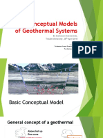 Conceptual Models of Geothermal Systems