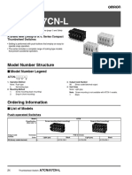 Thumbwheel Switch A7CN, A7CN-L