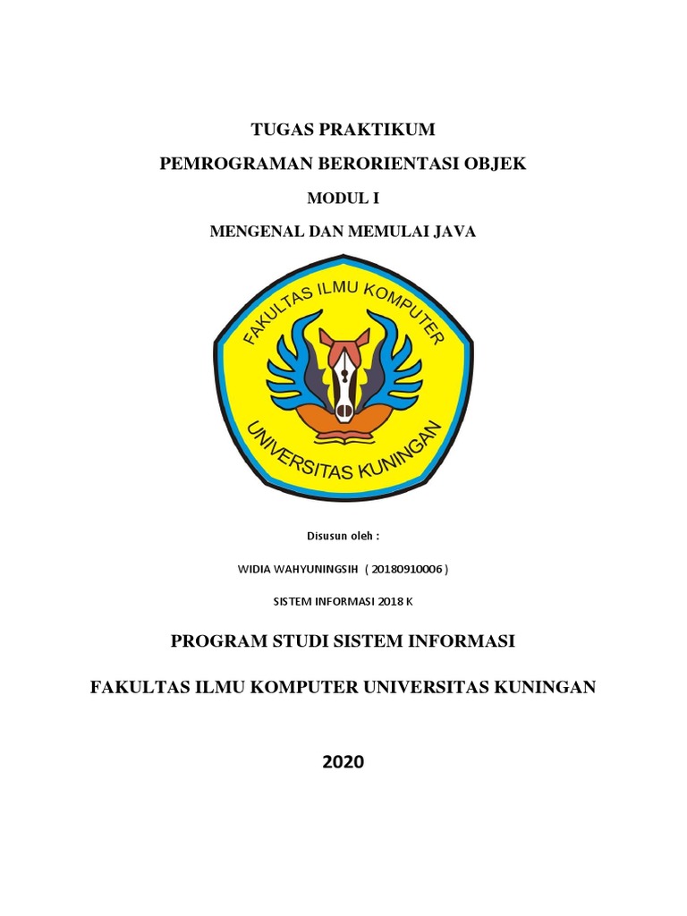 Panduan Praktikum Pemrograman Java | PDF | Komputer