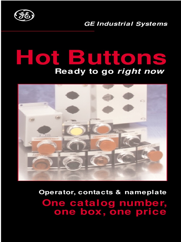 Hot Buttons: One Catalog Number, One Box, One Price | PDF | Mains ...