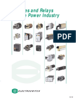 Switches and Relays For The Power Industry