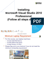 Visual Studio - How To Install