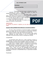 Disciplina: Práticas Trabalhistas Aula: 01 Professor (A) : Alcides Jose Da Costa Filho Orientações