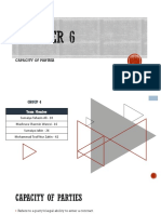 Capacity of Parties