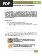 Historical Antecedents of Science & Tech | PDF | Ancient Egypt | Cuneiform