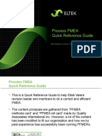 Eltek Process FMEA Quick Reference