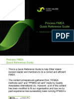EV Process FMEA Quick Reference