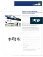 Extreme Cat 6A Utp System: Product Info Sheet