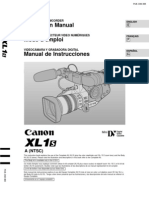 Canon Xl-1 User Manual