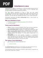 Inheritance & Multithreading Pgms