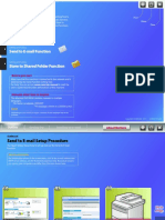 Send Setting Guide: Send To E-Mail Function