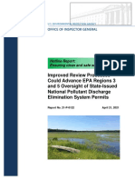 EPA Inspector General report on PolyMet permit comments April 21, 2021